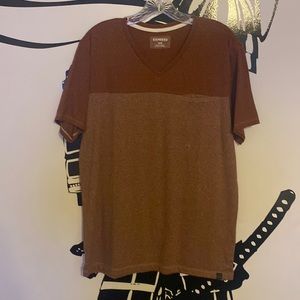 Four Express V neck shirts